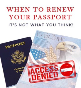 When to Renew Passport